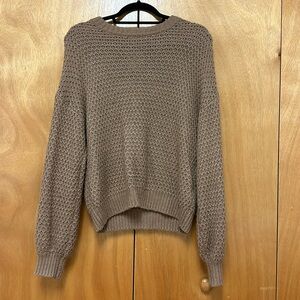 Abercrombie Tan Sweater